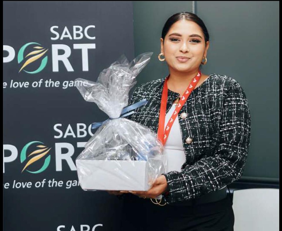 SABC Sport guests at an Olympic-themed activation